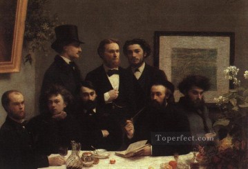 テーブルの隅 1872年 アンリ・ファンタン・ラトゥール Oil Paintings